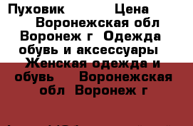 Пуховик Jarius › Цена ­ 4 000 - Воронежская обл., Воронеж г. Одежда, обувь и аксессуары » Женская одежда и обувь   . Воронежская обл.,Воронеж г.